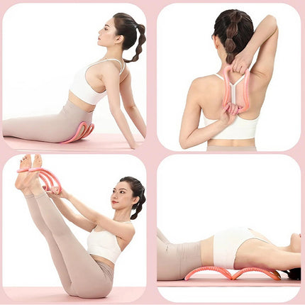Yoga Pilate Ring Circle Fitness Training Resistance Stretch Support Grip Sport