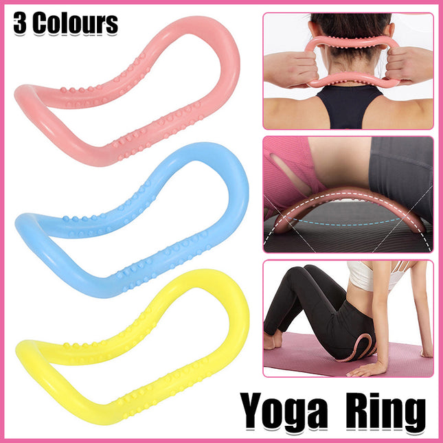 Yoga Pilate Ring Circle Fitness Training Resistance Stretch Support Grip Sport