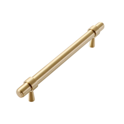 8 Sizes Pure Copper Cabinet Handles Long Drawer Pulls for Wardrobe Door Furniture