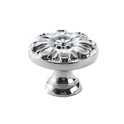 Drawer Cabinet Handle Silver 6Styles Single Hole Modern Minimalist Furniture
