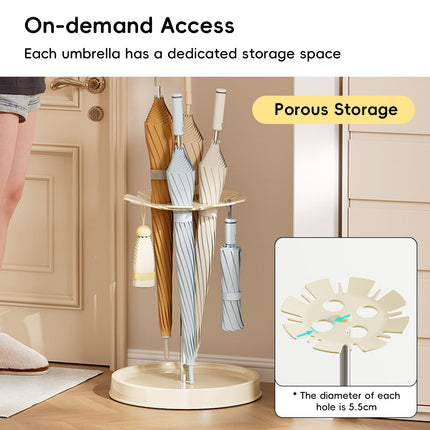 Umbrella Storage Rack Drain Stand Long Short Holder Home Hotel Entryway Use