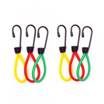 3 -12 X Antislip Stretch Latex Tent Peg Hook Camping Accessories Rope Outdoor Au - Aimall