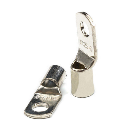 Copper Battery Cable Lug Ring Terminal Assortment Kit with Storage Box