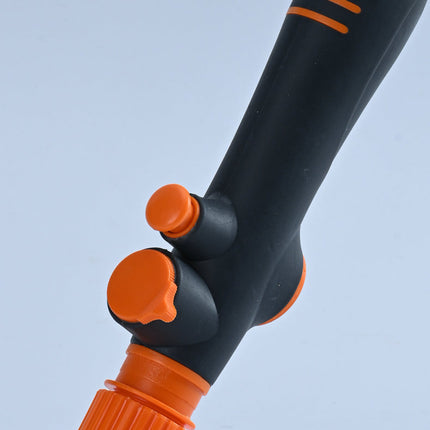 Pool Filter Cartridge Cleaning Brush Handheld Flushing Brush with Hose Connector