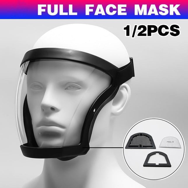 Super Protective Mask Anti-Fog Full Face Mask All-Inclusive Adults Face Shield - Aimall