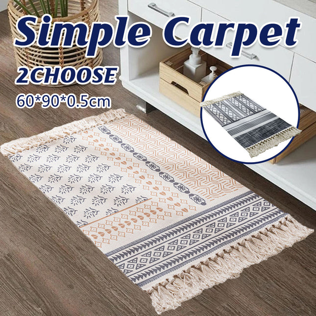 Carpet Simple Floor Mat Living Room Table Bedroom Decorative Soft Indoor Rug