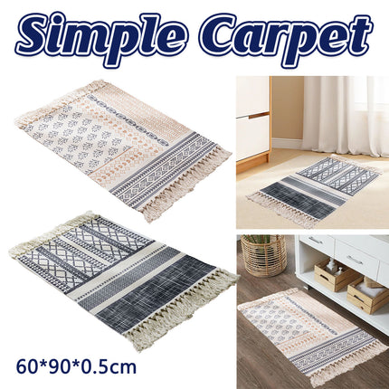Carpet Simple Floor Mat Living Room Table Bedroom Decorative Soft Indoor Rug