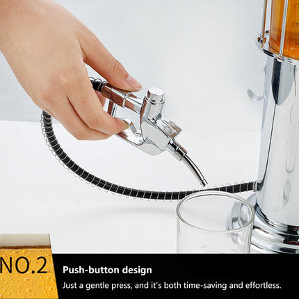 Single or Double Head Wine Dispenser Plastic 1L Capacity Leak Proof Easy Clean