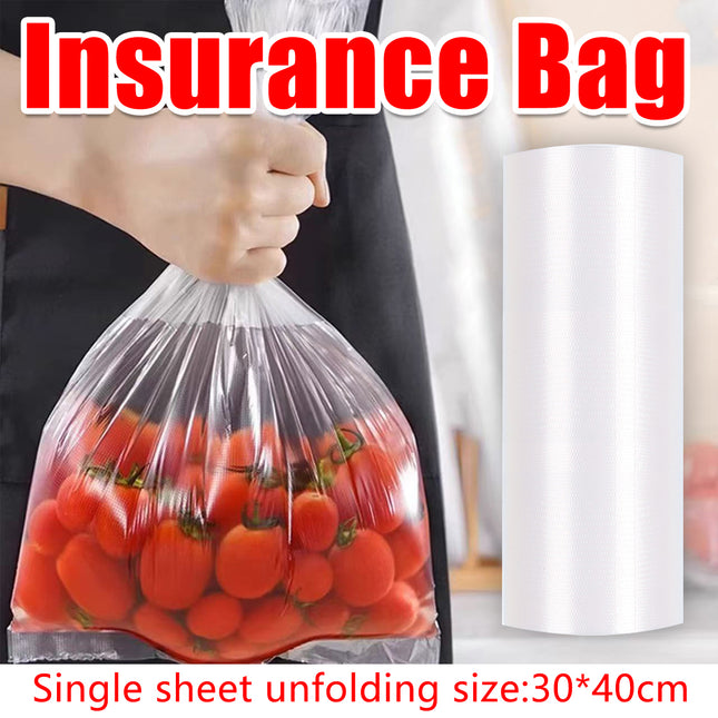 Biodegradable Perforated Roll Food Storage Bags For Kitchen Home Eco Friendly