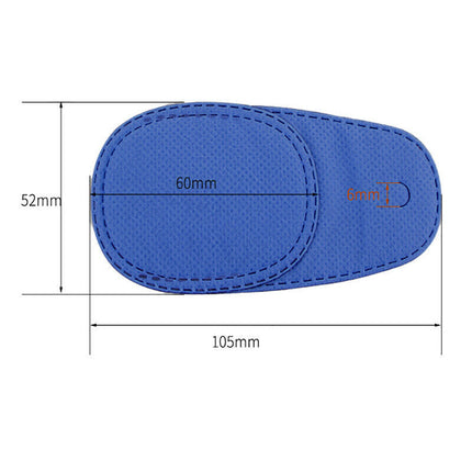 Universal Eye Patch Mask for Strabismus and Amblyopia Glasses Cover Training Aid