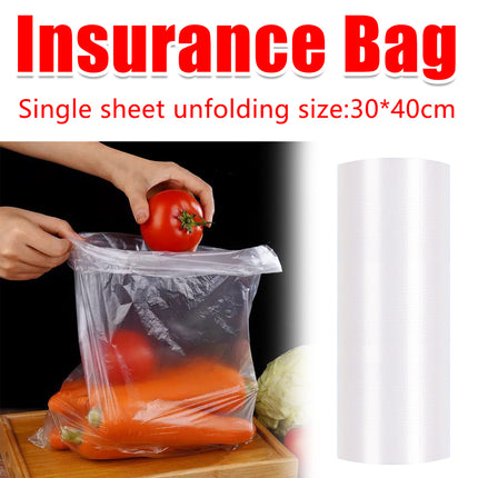 Biodegradable Perforated Roll Food Storage Bags For Kitchen Home Eco Friendly