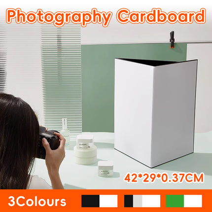 A3 Foldable Photography Cardboard Background Sheet for Product Photo Studio Use