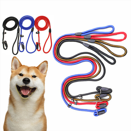 Dog Training Correction Leash Lead Cesar Puppy Pets Millan Slip Nylon Rope 10*140mm