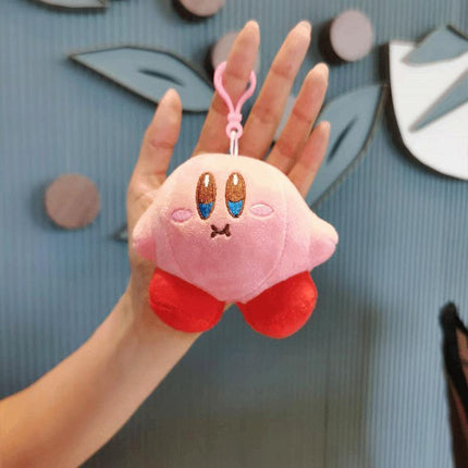 Star Kirby Plush Doll Toy Waddle Dee Doo Game Bag Pendant Keychain Toy AU - Aimall