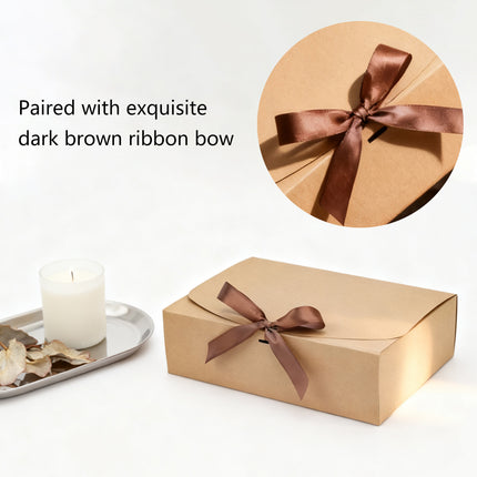 10PCS Foldable Gift Box Waterproof Moisture Proof for Birthday Christmas Wedding