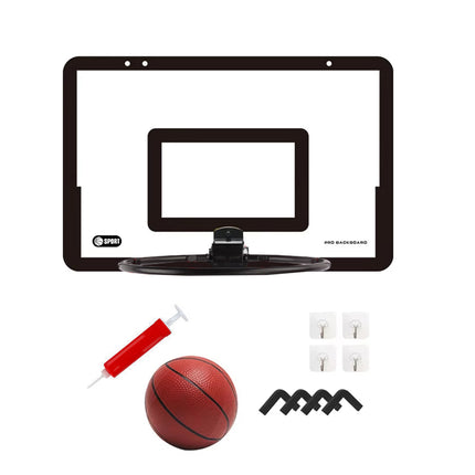 Wall Mounted Foldable Basketball Stand Indoor Outdoor Hoop Frame for Young Players