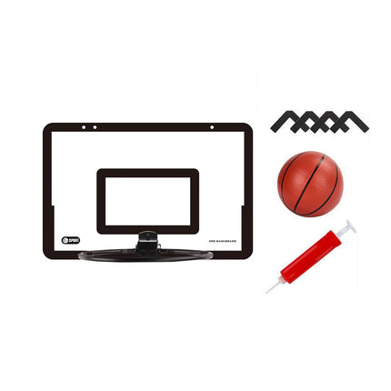 Wall Mounted Foldable Basketball Stand Indoor Outdoor Hoop Frame for Young Players