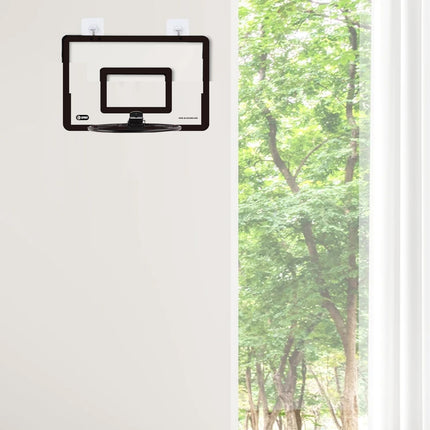 Wall Mounted Foldable Basketball Stand Indoor Outdoor Hoop Frame for Young Players