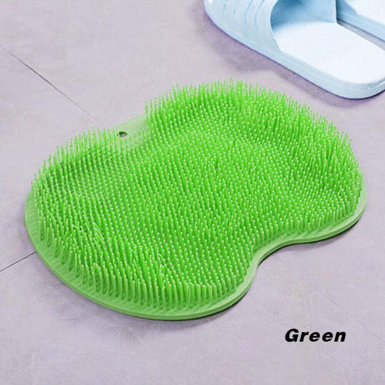Foot Back Body Scrubber Massager Pad Shower Bath Exfoliating Brush Cleaning Mat