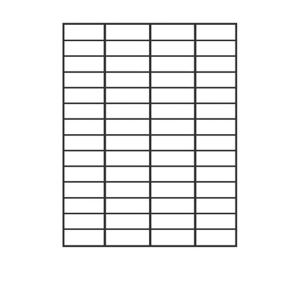 A4 Self Adhesive Sticker Paper Sheet Label Laser Inkjet Print Mailing Address - Aimall