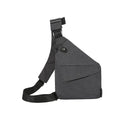 Waterproof Bag Personal Anti Theft Shoulder Man Pocket Portable Chest Travel Grey - Aimall