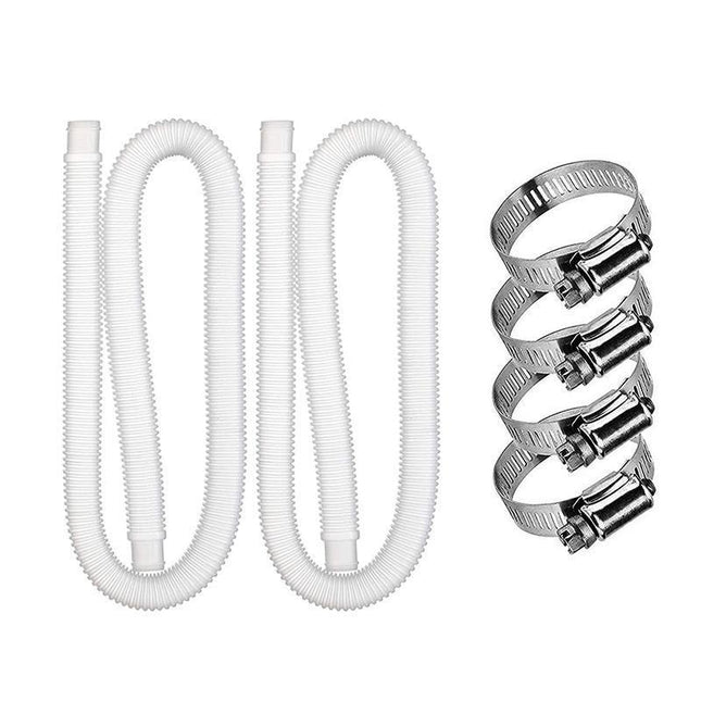 2 x Genuine Intex Hose Pipe for Above Ground Swimming Pool Pump Filter 32mm - Aimall