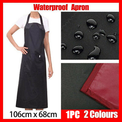 Heavy Duty PVC Waterproof Apron for Kitchen Butcher Cleaning 106x68cm
