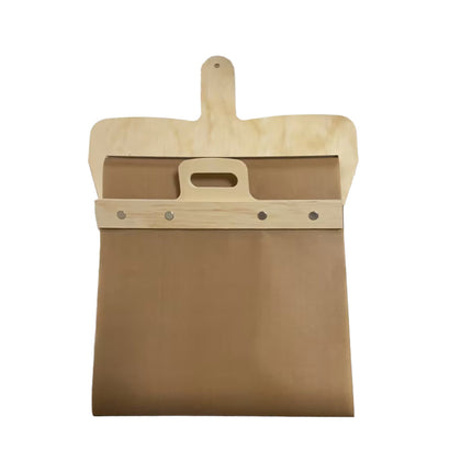 Wooden Pizza Sliding Tray With Handle Household Baking Chopping Board Spatula