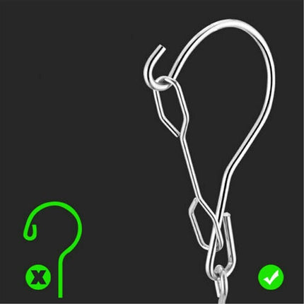 30/40/55 Pegs Stainless Steel Laundry Sock Underwear Clothes Dryer Rack Hanger