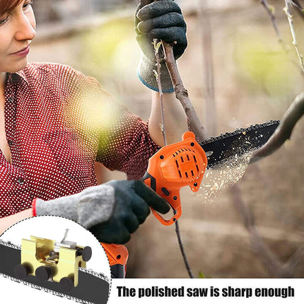 Portable Manual Saw Chain Sharpener Jig Tool for Blade Edge Filing