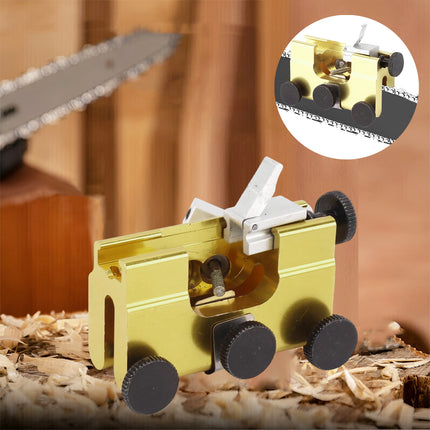 Portable Manual Saw Chain Sharpener Jig Tool for Blade Edge Filing