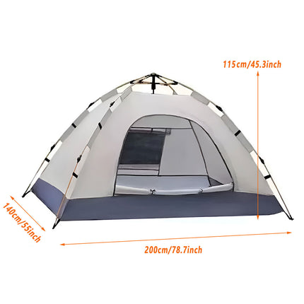 Outdoor Fully Automatic Camping Tent Travel Portable Instant Pop Up Shelter