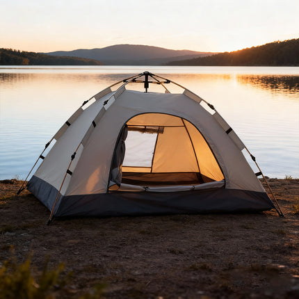 Outdoor Fully Automatic Camping Tent Travel Portable Instant Pop Up Shelter