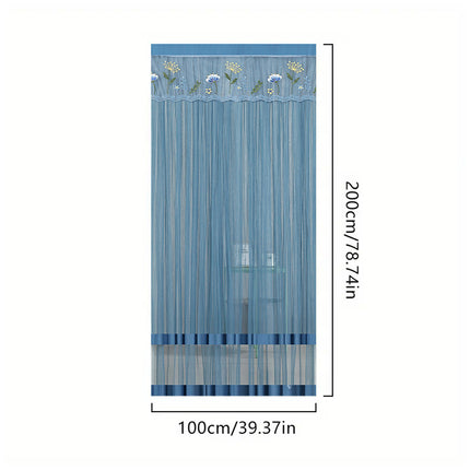 Door Curtain Breathable Insect Proof Durable High-Quality for Home Kitchen Use