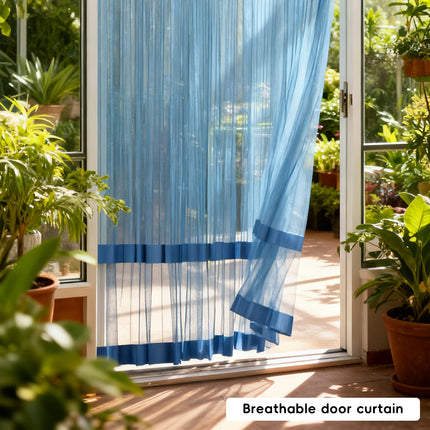 Door Curtain Breathable Insect Proof Durable High-Quality for Home Kitchen Use