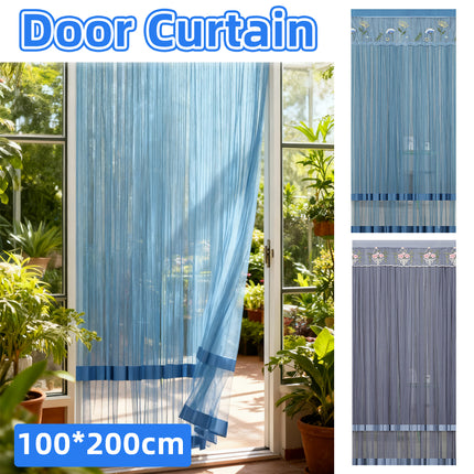 Door Curtain Breathable Insect Proof Durable High-Quality for Home Kitchen Use