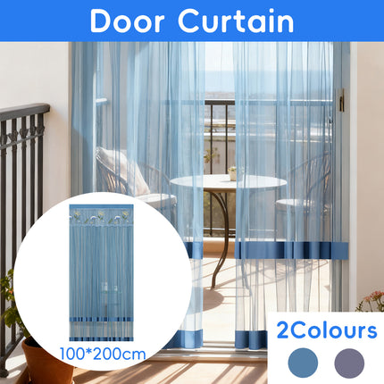 Door Curtain Breathable Insect Proof Durable High-Quality for Home Kitchen Use