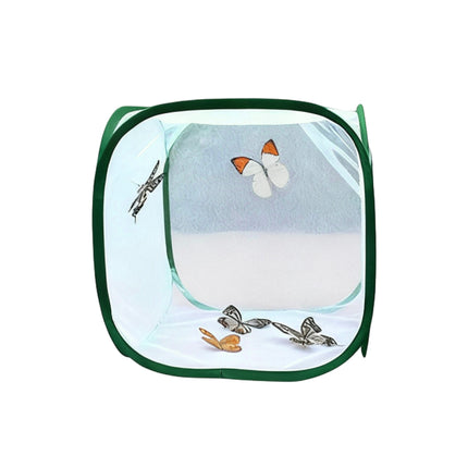 Collapsible Insect Cage Garden Insect Screen Plant Cultivation Cage for Outdoor