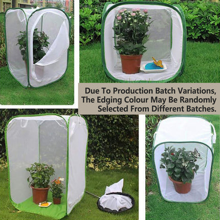Collapsible Insect Cage Garden Insect Screen Plant Cultivation Cage for Outdoor