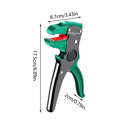 Duck Bill Wire Stripper for Electrical Work DIY Cable Wire Handling Professional