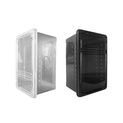 Bug and Isopod Breeder Box Clear Plastic Small Reptile Enclosure Carrier
