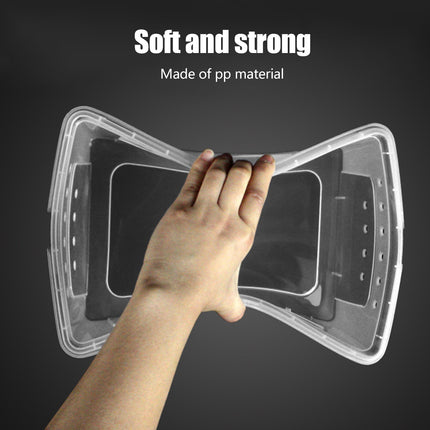 Bug and Isopod Breeder Box Clear Plastic Small Reptile Enclosure Carrier