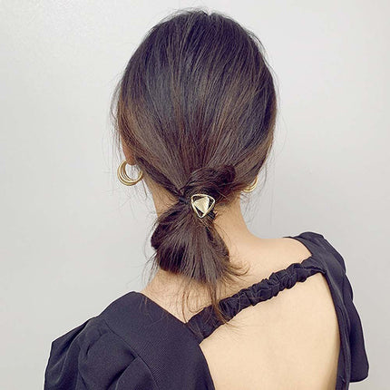 Crystal Hair Ties Elastic Band Ponytail Holders Women Fashion Accessory