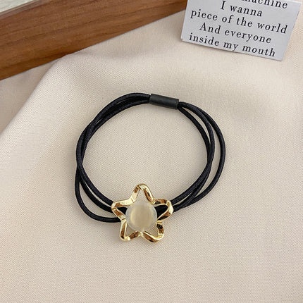 Crystal Hair Ties Elastic Band Ponytail Holders Women Fashion Accessory