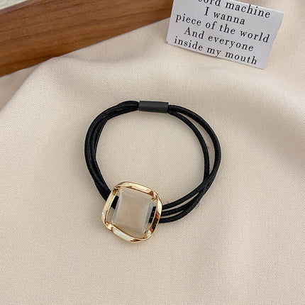 Crystal Hair Ties Elastic Band Ponytail Holders Women Fashion Accessory