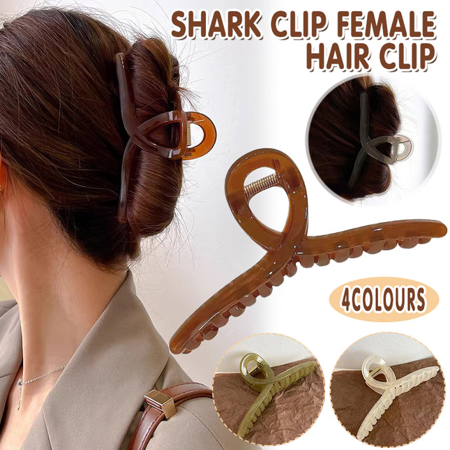 Korean Style Shark Clip Women Hair Clips Acetic Acid Hair Claw Hair Accessories