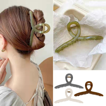 Korean Style Shark Clip Women Hair Clips Acetic Acid Hair Claw Hair Accessories
