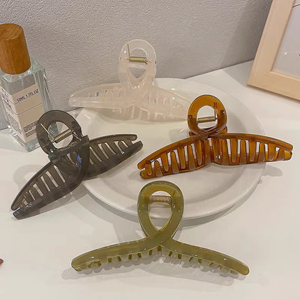 Korean Style Shark Clip Women Hair Clips Acetic Acid Hair Claw Hair Accessories