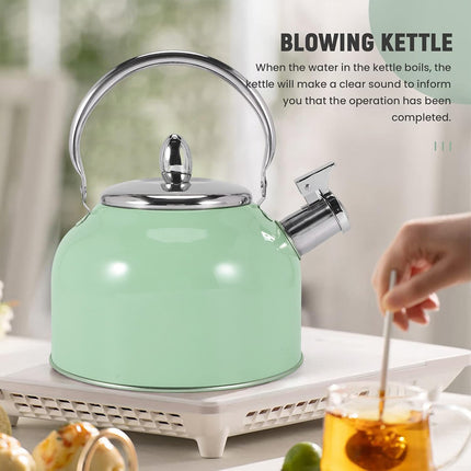 Stainless Steel Kettle 2.5L Household Water Boiler  Tea Pot Durable