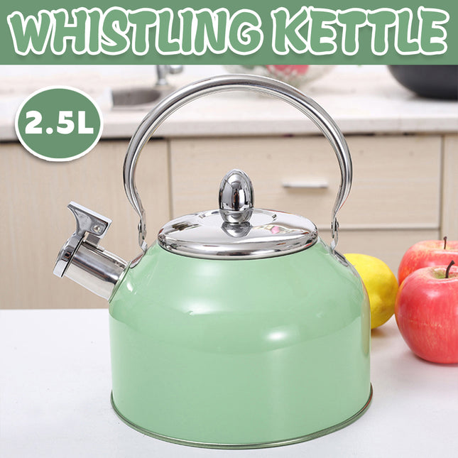 Stainless Steel Kettle 2.5L Household Water Boiler  Tea Pot Durable